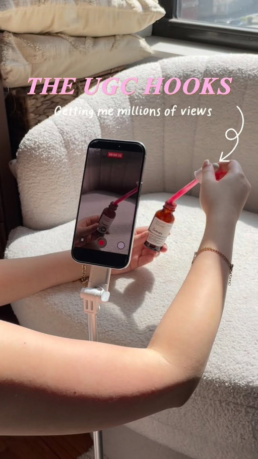 3 beauty hooks that help me go viral & get more brand deals 👀

beauty content is SUPER visual, so your hook should catch attention before people even process what you’re saying.

1️⃣ “you’re probably using this wrong…”
this works so well because it instantly creates curiosity + makes people stop scrolling. i use this a lot for skincare application, blush placement, lip combos, etc.

2️⃣ showing the “gross” or imperfect part first
examples:
• textured skin close ups
• messy makeup before the transformation
• cracked makeup products
• oily skin before skincare prep

perfect aesthetic content is everywhere already. showing something REAL makes people watch longer.

3️⃣ visually aggressive hooks
things like:
• digging into products
• over-applying blush/skincare
• dropping products into frame
• extreme close up textures

these types of hooks are also why brands reach out to creators. they want content that actually grabs attention and keeps viewers watching — not just pretty videos.

follow me + comment “HOOKS” and i’ll send you more viral beauty hook ideas i use for my videos 💌

✨CLICK THE LINK IN MY BIO for more creator resources!~✨

#ugc #beautycreator #contentcreator #ugctips #makeuphacks #skincaretips #beautytips #contentstrategy #socialmediatips #digitalmarketing