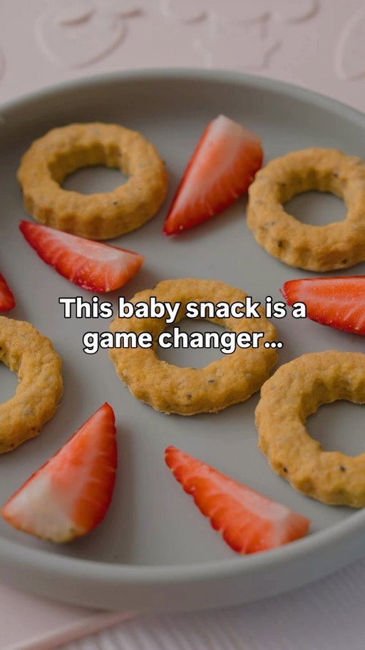 ᴬᴰ Teething rings recipe! 👶🦷

Introducing your tot’s new favourite snack. These EASY power-packed rings are not only nutritious, but ideal for teething too✨

I’ve been working with @pampersuk_ire to cook up simple ideas to fuel little movers, and this one has earned its place in the snack box 🙌

Makes 15 rings
From 9 months
Suitable for freezing 

Ingredients
 — 
120g plain flour 
50g soft butter 
1tsp baking powder 
50g cooked mashed sweet potato, cooled 
50mls milk 
1 tsp chia seeds 
1 tsp mixed spice

Method 
— 
1. Preheat the oven to 140 Fan and line a baking sheet with baking paper 
2. Measure the ingredients into a small processor and whiz until the mixture comes together 
3. Place on a floured work surface. Roll out the dough and stamp out circles using a 5cm round cutter. Stamp out a smaller circle inside the round to make a ring shape 
4. Place onto the baking sheet and bake for 35 minutes until pale golden and firm

For those little post-snack clean ups, use Pampers 99% Water Baby Wipes which provides cleaning protection for babies’ delicate skin. A x 

*After use, please bin your wipes, don’t flush them 

#babynutrition #toddlernutrition #feedingbabies #babysnacks #toddlersnacks