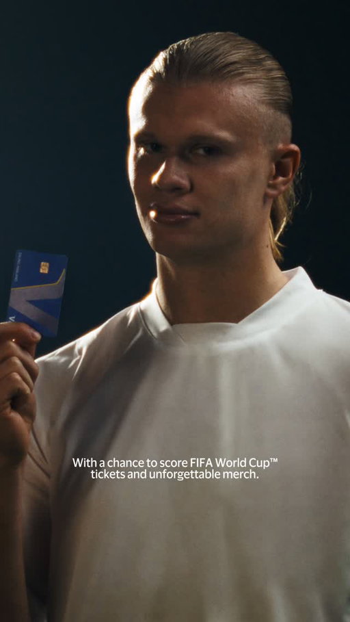 everything is a tap in with Visa #FIFAWorldCup
enter at visa.com/TapInToScore
-
Visa Cardholders have a chance to win prizes during the FIFA World Cup 2026™. Follow Visa for the latest.

NO PURCHASE NECESSARY. Must be current Visa cardholders (as of May 1, 2026), 50 U.S./D.C., PR, or CAN, 18+/age of maj. Match Ticket winners responsible for travel & accommodations. For CAN res, skill test req’d. Ends July 20, 2026. Rules/Elig.: Link in bio.
