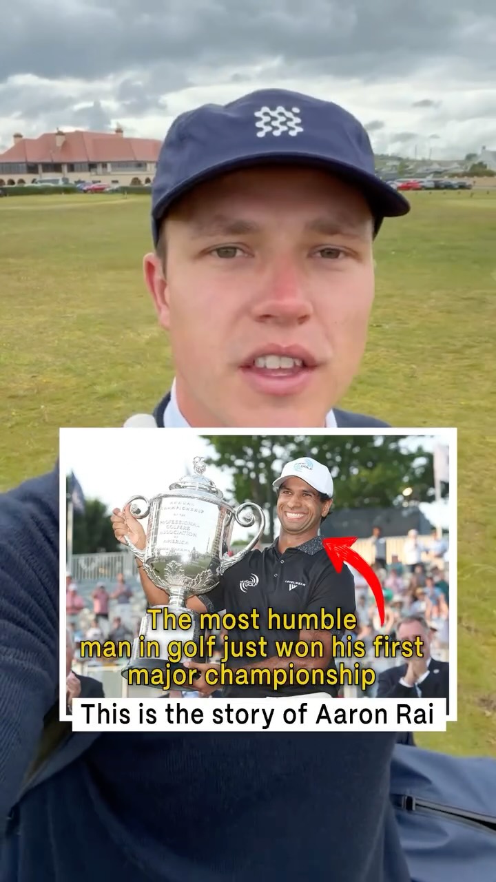 Double gloves. Iron headcovers. @meandmygolf logo on the cap.

Here's why you shouldn't be quick to judge this year's PGA Championship winner, England's very own Aaron Rai.

Every detail that looks a little unusual comes from something deeper: a father’s discipline, Wolverhampton winters, and loyalty that money can’t buy.

You’re wrong about Aaron Rai.