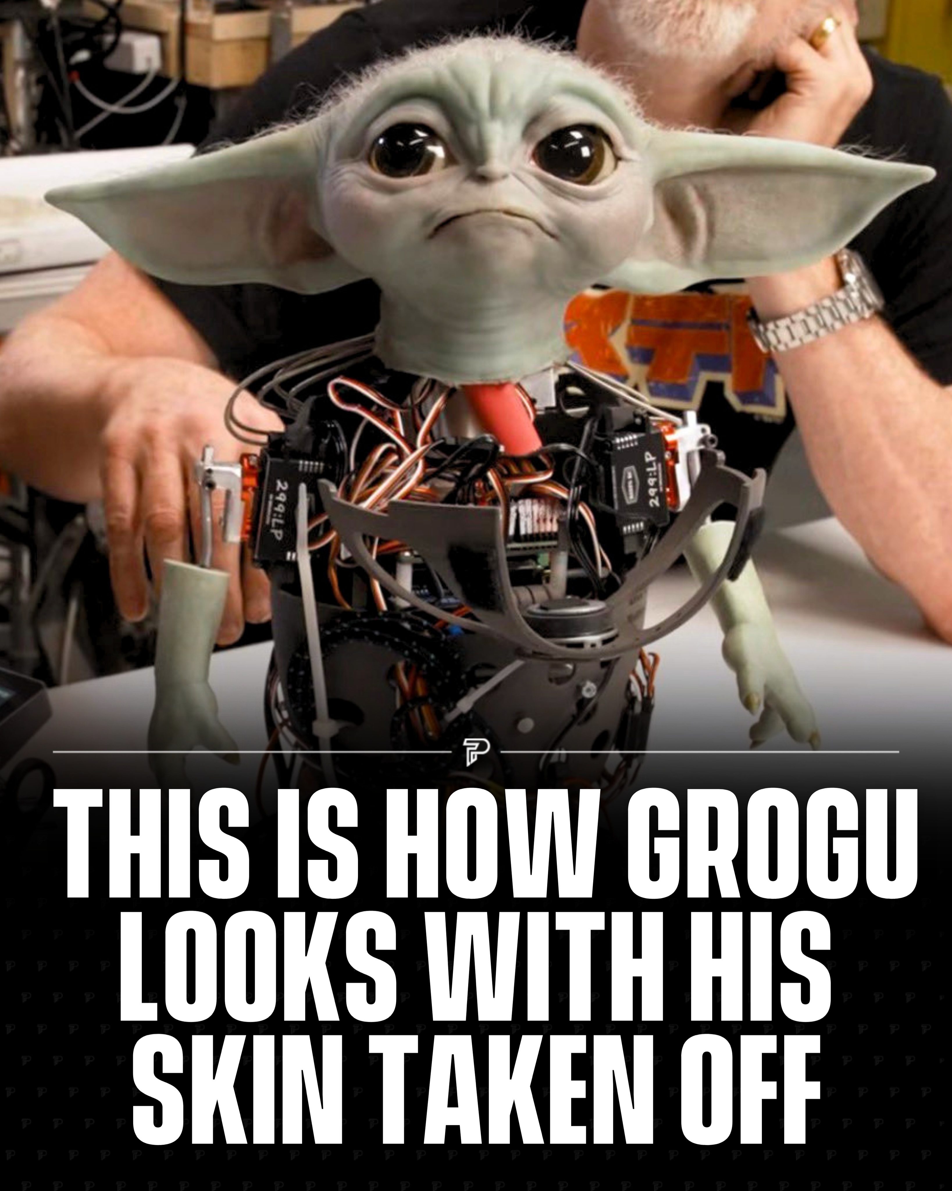 They just revealed what Grogu looks like underneath and Star Wars fans genuinely weren’t prepared for it 😭👀

Adam Savage and a team of animatronic artists built an insanely realistic Grogu replica packed with exposed wires, servos, motors, and mechanical facial controls to recreate every expression from The Mandalorian. The result looks equally impressive and slightly terrifying

(Via: Adam Savage’s Tested/YT)

-
#viral #pubity