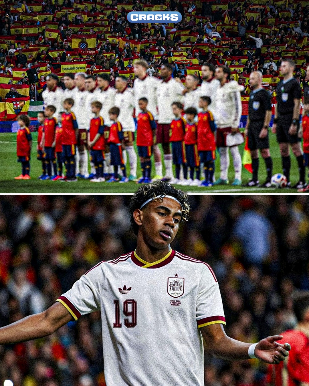 🚨🇪🇸 LAMINE YAMAL NO LLEGA AL DEBUT

⚠️ Según The Athletic, el crack del Barcelona se perdería el debut de España en el Mundial 2026 ante Cabo Verde

😰 Además, también es duda muy seria para el segundo partido frente a Arabia Saudita

👀 La Federación Española y el Barça mantienen contacto constante mientras monitorean su evolución día a día