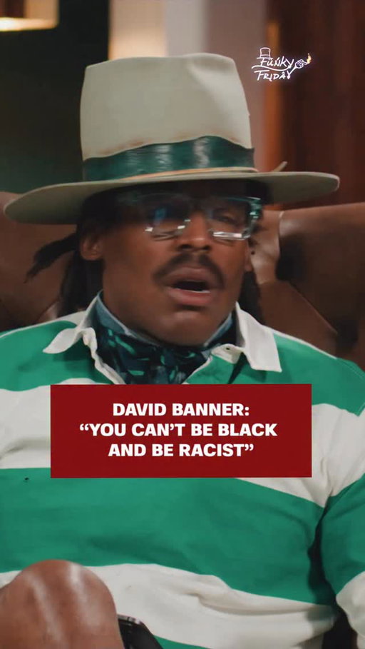 @davidbanner gives his reasons why Black people inherently cannot be racist.
Link in bio for our full @funkyfriday interview! 🤟🏾