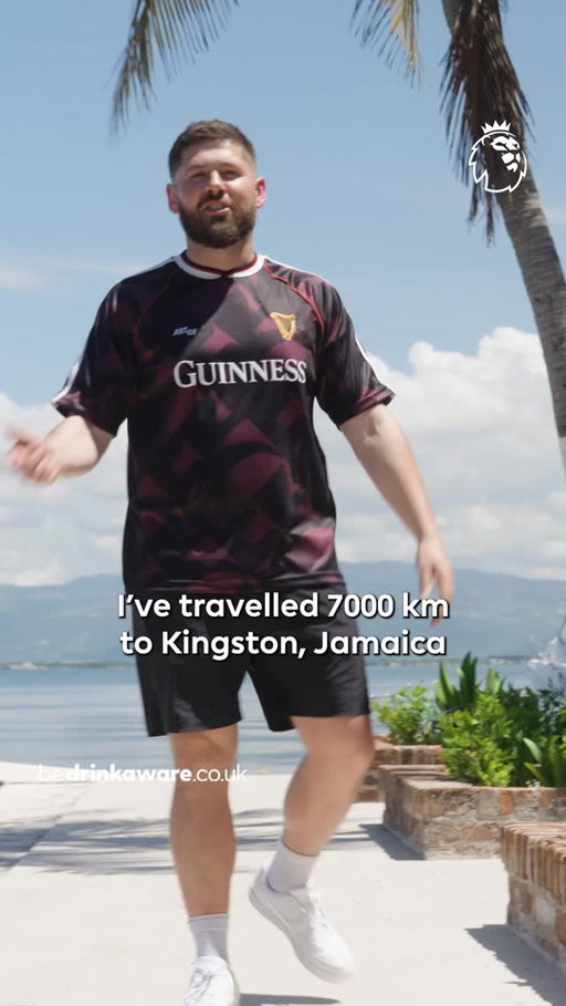 We gave John Nellis just 48 hours to experience incredible Premier League fandom in Jamaica with @guinness 🇯🇲

Watch the full video on the Premier League YouTube channel 📺