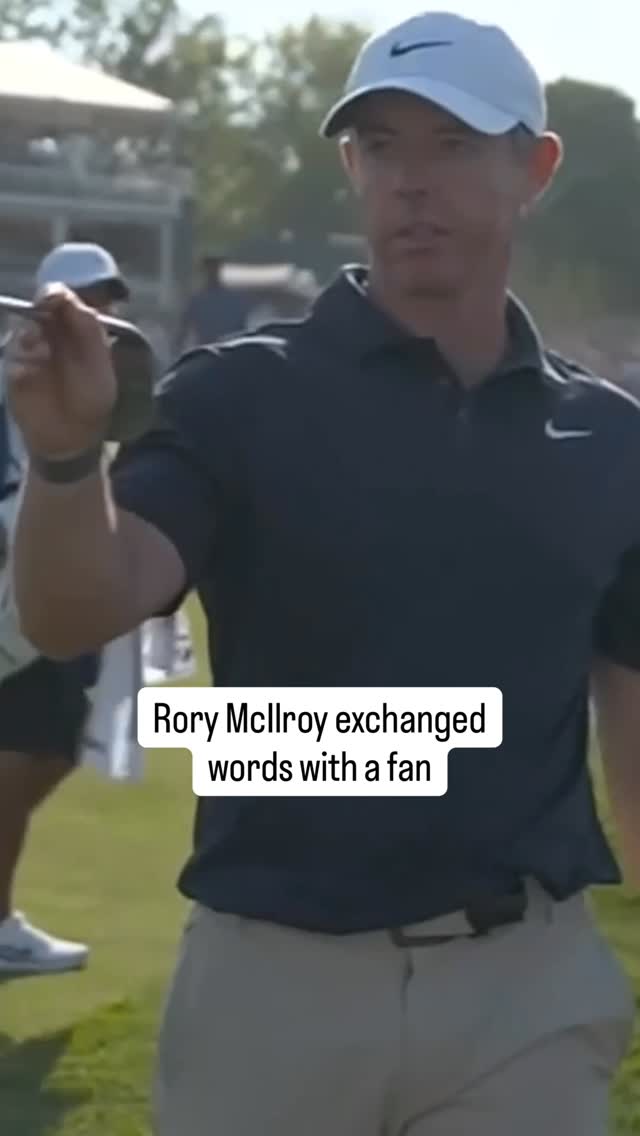 The moment came during Sunday’s final round of the PGA Championship.