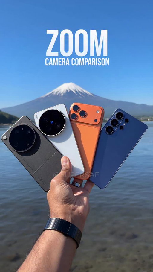 Samsung Galaxy S26 Ultra vs OPPO Find X9 Ultra vs Vivo X300 Ultra vs iPhone 17 Pro Max Zoom Camera Test Comparison. Which is your pick? 🤔
.
.
.
.
.
.
.
.
#galaxys26ultra #iphone17promax #vivox300ultra #oppofindx9ultra #supersaf