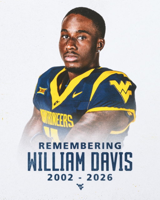 West Virginia Football is deeply saddened to learn of the passing of former Mountaineer William Davis. He brought a positive light to those around him and was a great teammate.

Our thoughts are with his family, friends, and loved ones during this difficult time.