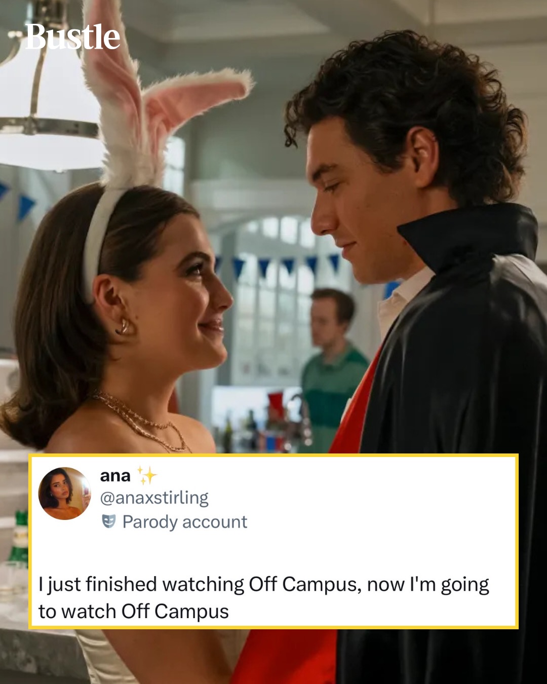 ‘Off Campus’ is single-handedly improving my quality of life lately. 🤏

 Photo: #OffCampus/users on X