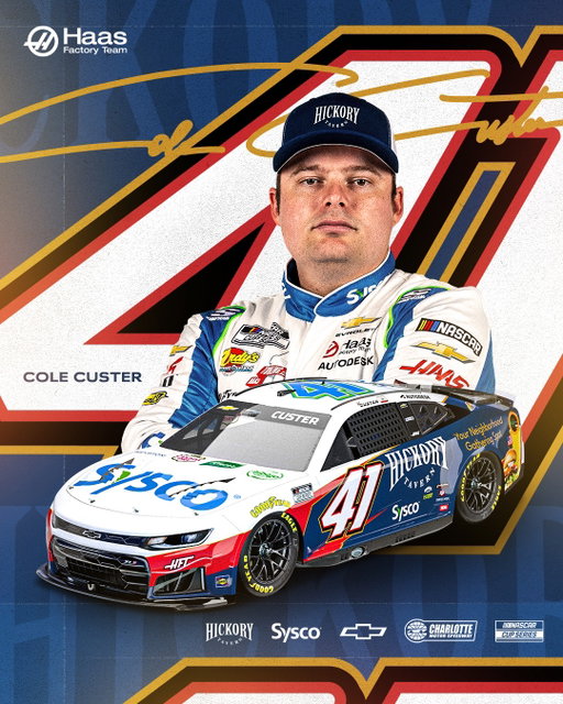 Cole Custer is bringing the flavor to the Queen City. 👑🍔🥤

We are happy to have @hickorytavern/@syscofoodie join us on the No. 41 for this Sunday's #CocaCola600.

Hickory Tavern has been the Carolinas' go-to spot for great food and real community since 1997.

#NASCAR | @charlottemotorspeedway | @colecuster