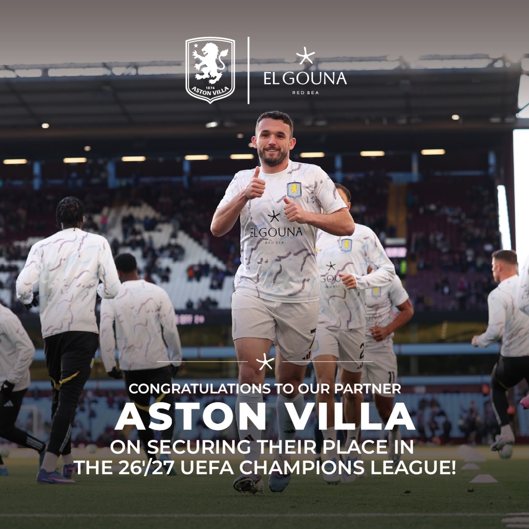 A season to remember. Congratulations to our partner Aston Villa on qualifying for the ’26/27 UEFA Champions League! 

Excited for what’s ahead in the next chapter of this remarkable journey.