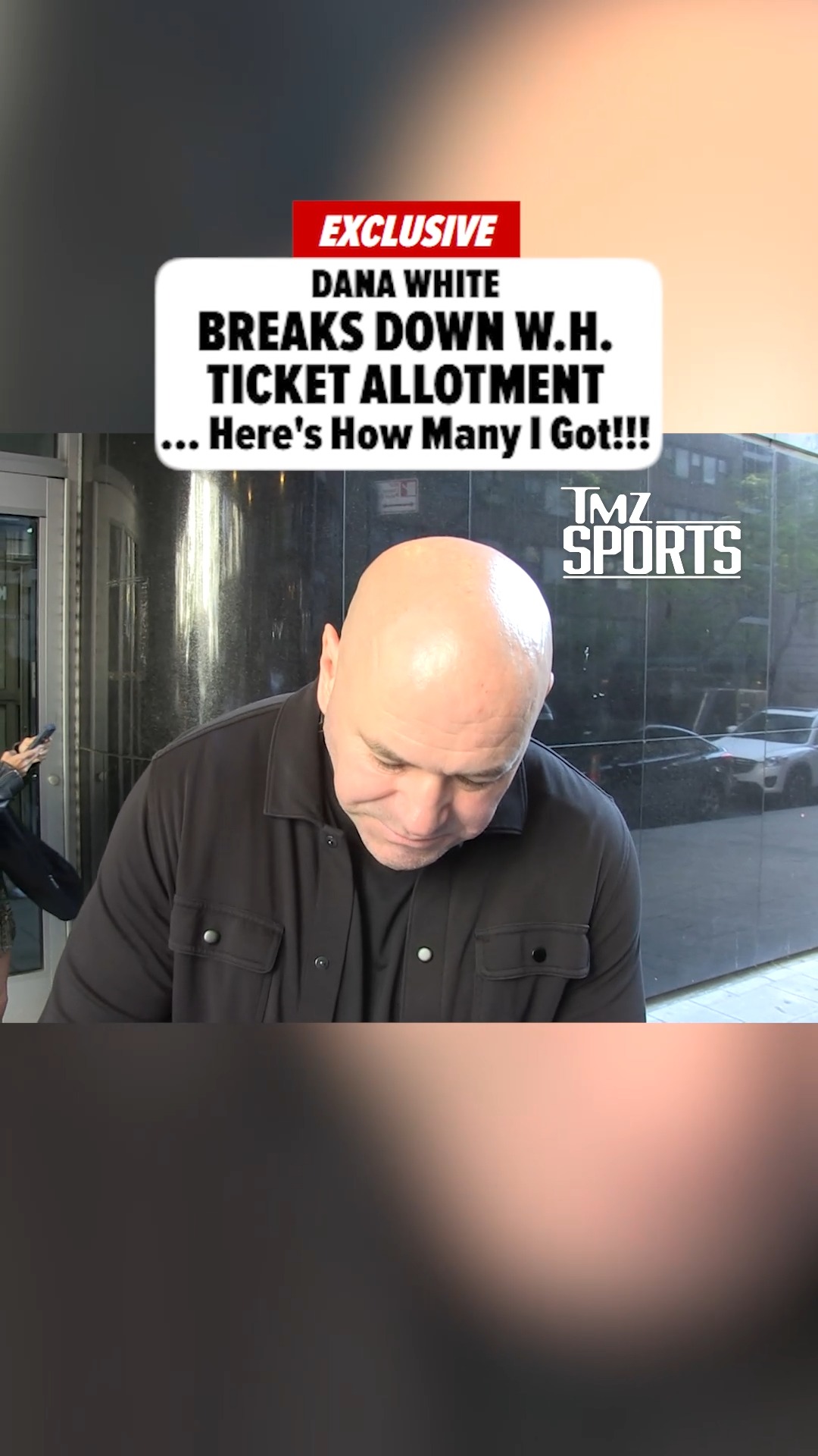 🥊🎟️ Freedom 250 is the most exclusive ticket in the sports world right now. The fights ain't goin' down in big arena -- and the White House lawn doesn't have unlimited space ... begging the question, how many tickets does Dana White himself have? Or, how about President Trump?