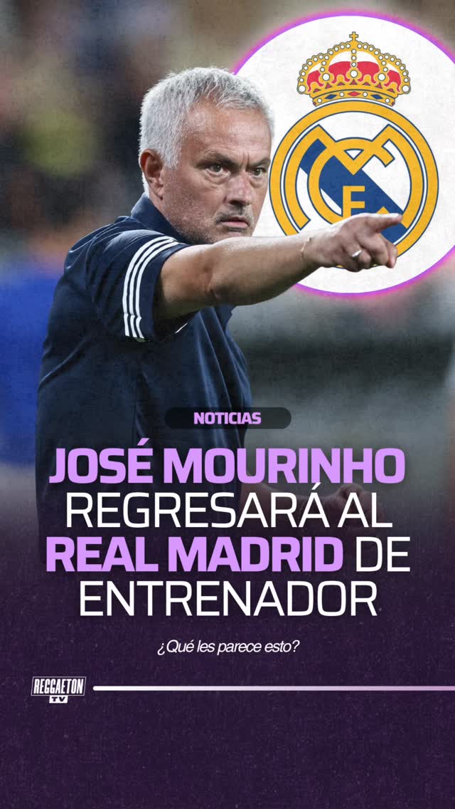José Mourinho estaría muy cerca de regresar al Real Madrid como director técnico, 13 años después de su primera etapa en el club. Según reportes, el portugués firmaría por dos temporadas y el anuncio oficial llegaría tras el último partido de liga del equipo.

La posible vuelta de “The Special One” llega en medio de un momento complicado para el Madrid, que no gana un gran título desde hace dos temporadas. ¿Creen que Mourinho todavía tiene lo necesario para devolver al club a la cima?