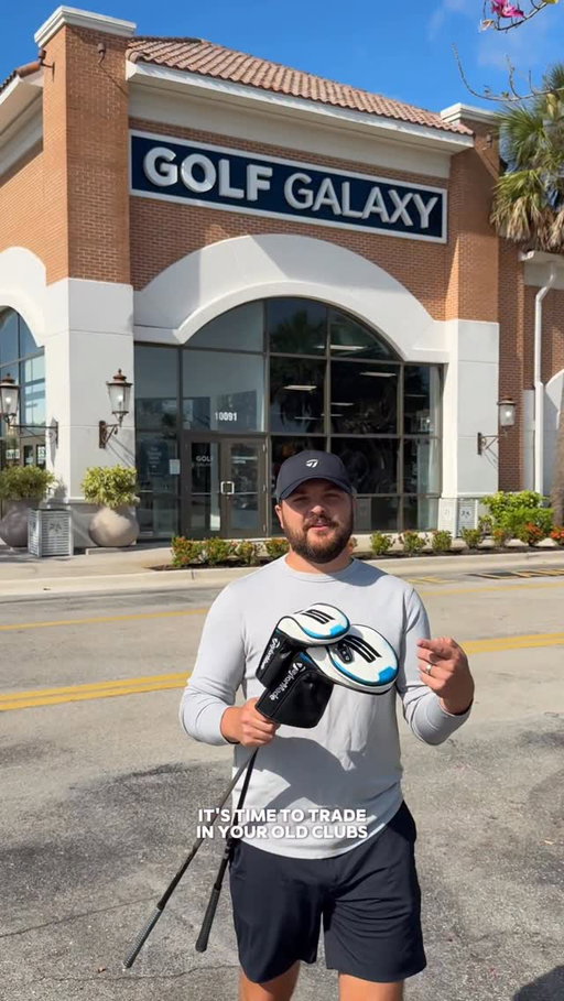 The time is now to upgrade! @golfgalaxy is doing a 150% Trade-In Bonus when upgrading to 2026 @taylormadegolf Woods and Irons. May 18th-31st!

#TeamTaylorMade #GolfGalaxy
