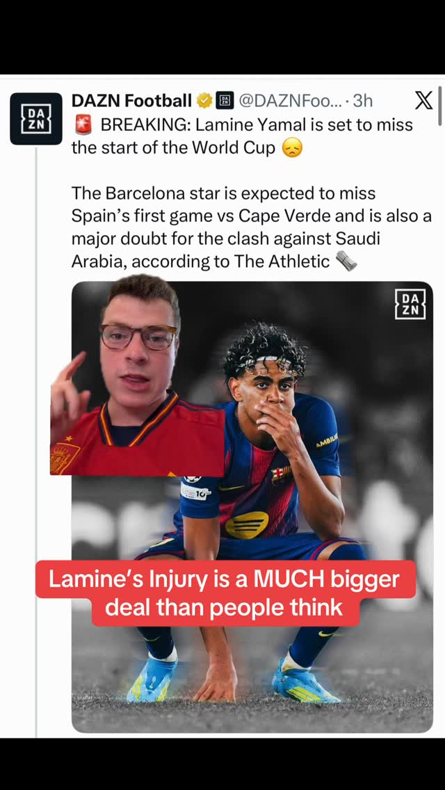 This Lamine Yamal injury could result in a Spain vs. Argentina round of 32 match 🤯
