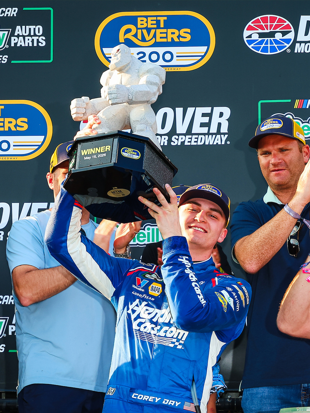 MONDAY MOMENTS | 5.15 - 5.17

1️⃣ Corey Day won the BetRivers 200, leading a top 10 packed with Team Chevy drivers.

2️⃣ Kyle Busch claimed his 5th Truck Series win at Dover Motor Speedway.

3️⃣Alexander Rossi and David Malukas secured front-row positions following qualifying for the Indianapolis 500.

What was your favorite moment of the weekend? Let us know below 👇

#TeamChevy #MondayMoments