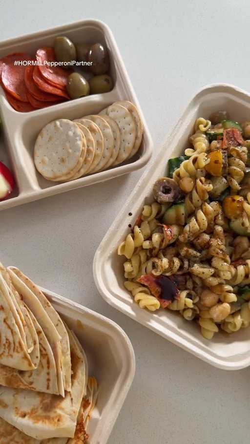 #HORMELPepperoniPartner Three elevated lunches made easy with one bag of @hormel.pepperoni!