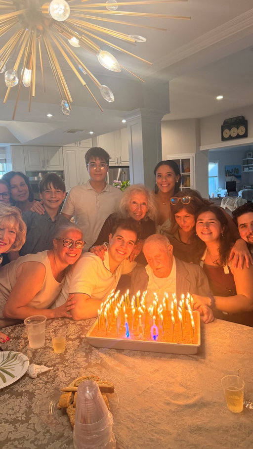 A beautiful speech with wise words from our 100 year old Nonno….We are so blessed 😭❤️