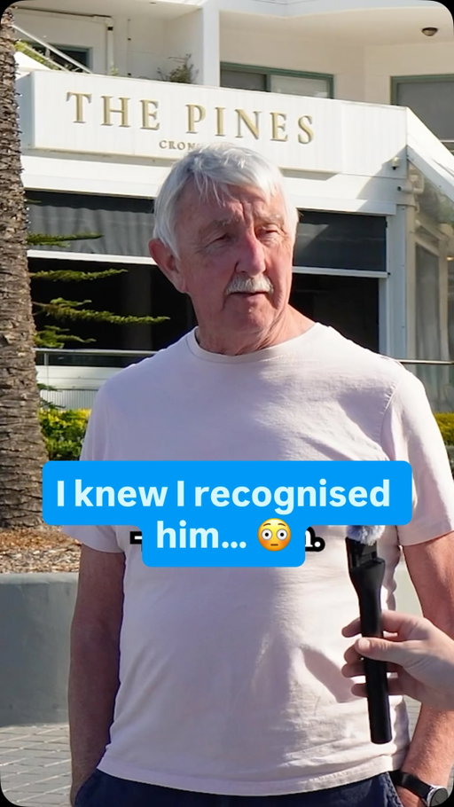 I’m currently in Australia… but I thought I recognised him from somewhere 😳

Geordie’s truly are everywhere.

His answer at the end summed up that northern warmth to a T. :)