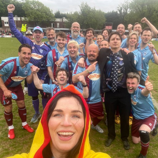 Made my debut for Chicken City and got a perfect hat trick 
1. Shoulder barged a female athlete 
2. Took a foul throw 
3. subbed off with cramp
Thank you to @cheshamutdfc and @littlealexhorne for having me 

📸 @chrisjdalton @weemissbea