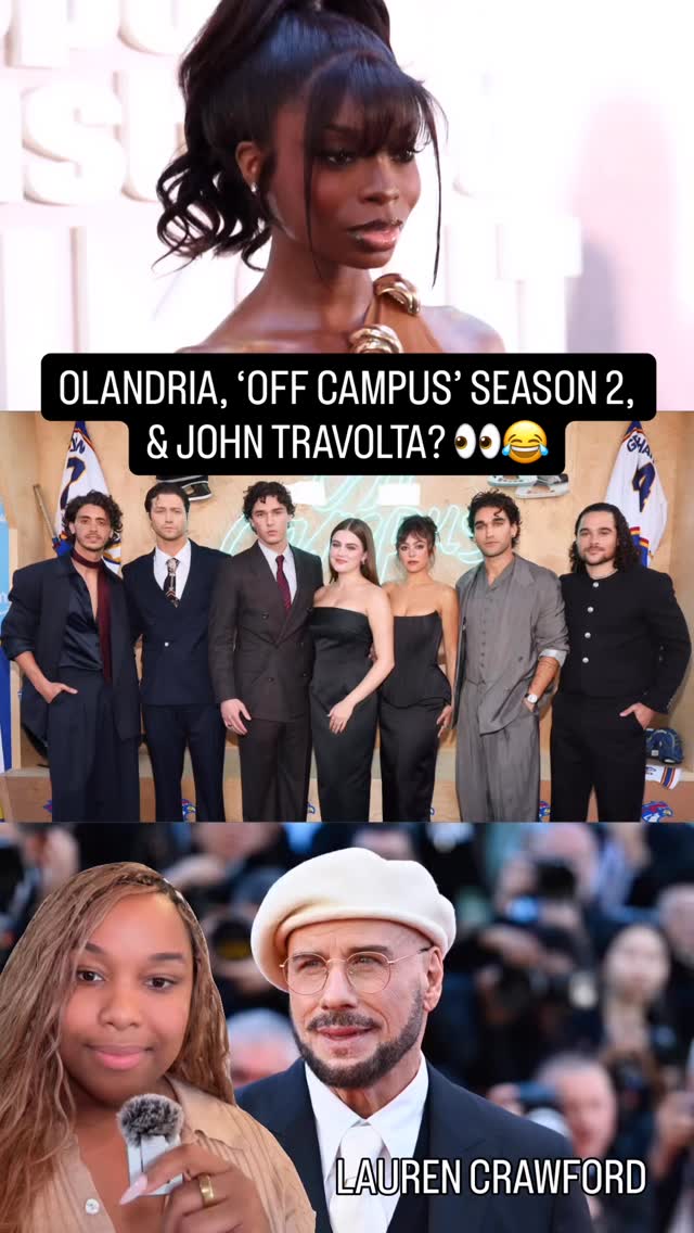 I missed y’all 😭 Let’s talk Off Campus season 2, Olandria, and John Travolta’s berets.

#OffCampus #Olandria #PopCulture #EntertainmentNews #SportsIllustrated