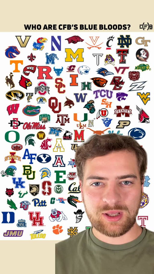 Who are the Blue Bloods of College Football? 

#cfbudge #cfb #football #bluebloods