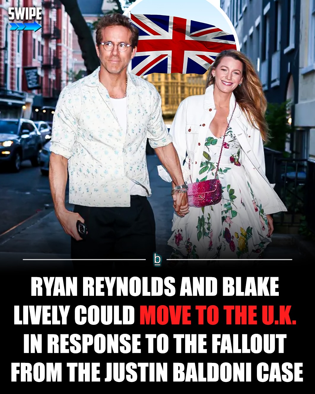 Blake Lively and Ryan Reynolds are reportedly considering a move to Europe after the fallout from Lively’s ugly legal battle with Justin Baldoni. 😬

According to reports, the couple wants a “fresh start” away from the nonstop backlash, public scrutiny, and damage to their reputations after 10 of Lively’s 13 claims against Baldoni were dismissed before the case ultimately settled with her receiving $0.

Sources claim the pair already own a home near London and see it as an “asylum” from the noise currently surrounding them. 🤔

The situation has also reportedly strained some high-profile friendships, including with Taylor Swift, while PR experts continue to debate whether the controversy permanently hurt Lively’s image in Hollywood.

Meanwhile, Baldoni’s legal team called the outcome a “total victory.” 

Follow 👉 @brobible for all things “dude” 😎 

#guys #men #dudes #movies #hollywood