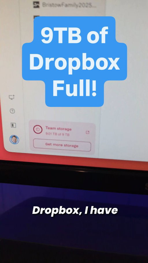 Fix Dropbox out of storage sync