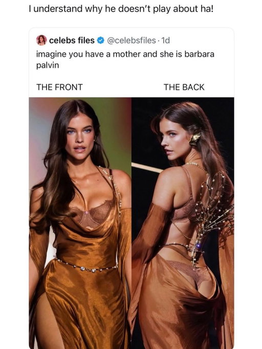 That’s Barbara SPROUSE. She is so stunning it’s insane