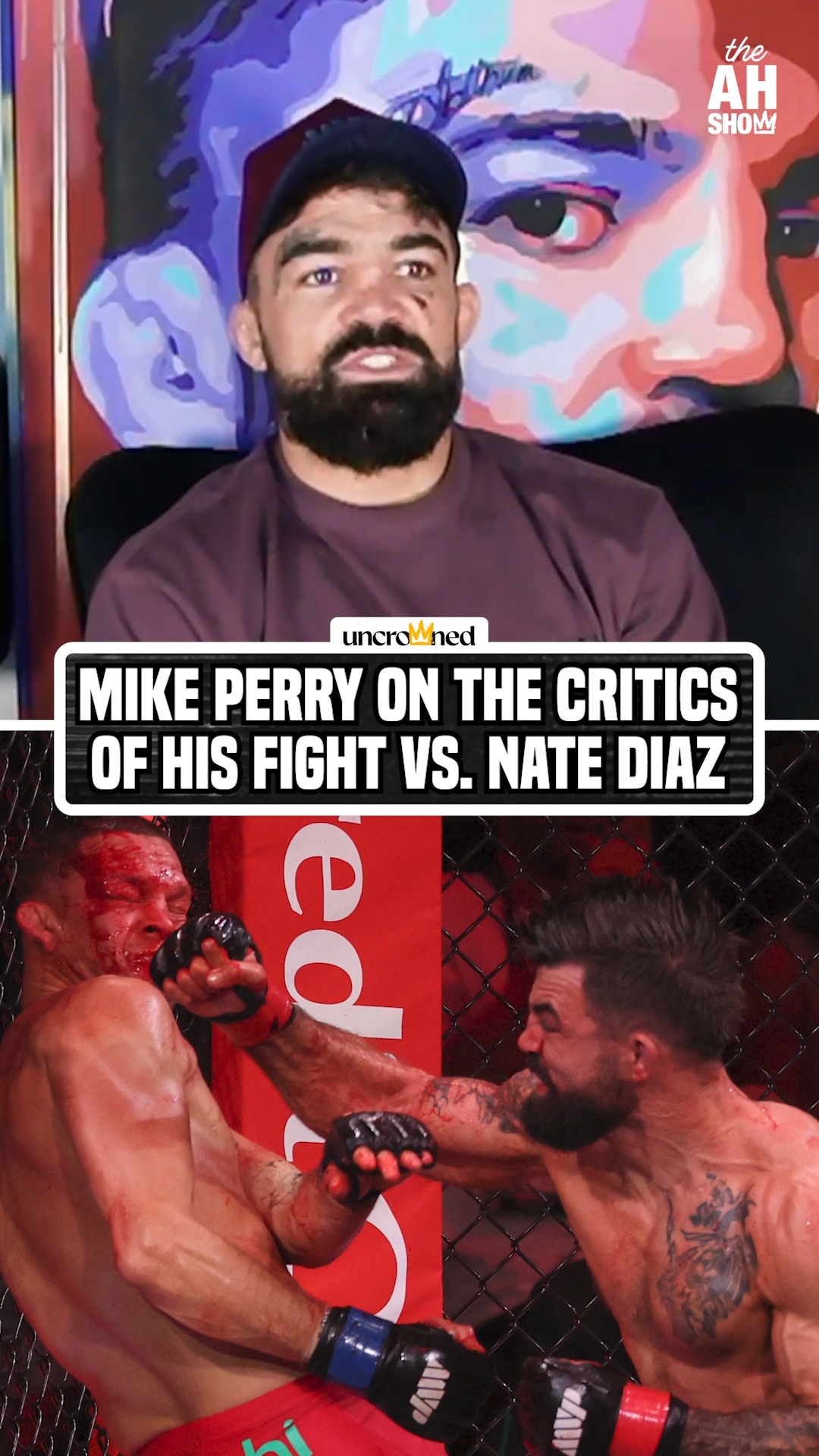 "Some people are like, oh, I've seen enough, give him Alex Pereira or Francis Ngannou. Like, what?"

Mike Perry can't help but laugh at some of the comments after his fight 😅 #HelwaniShow