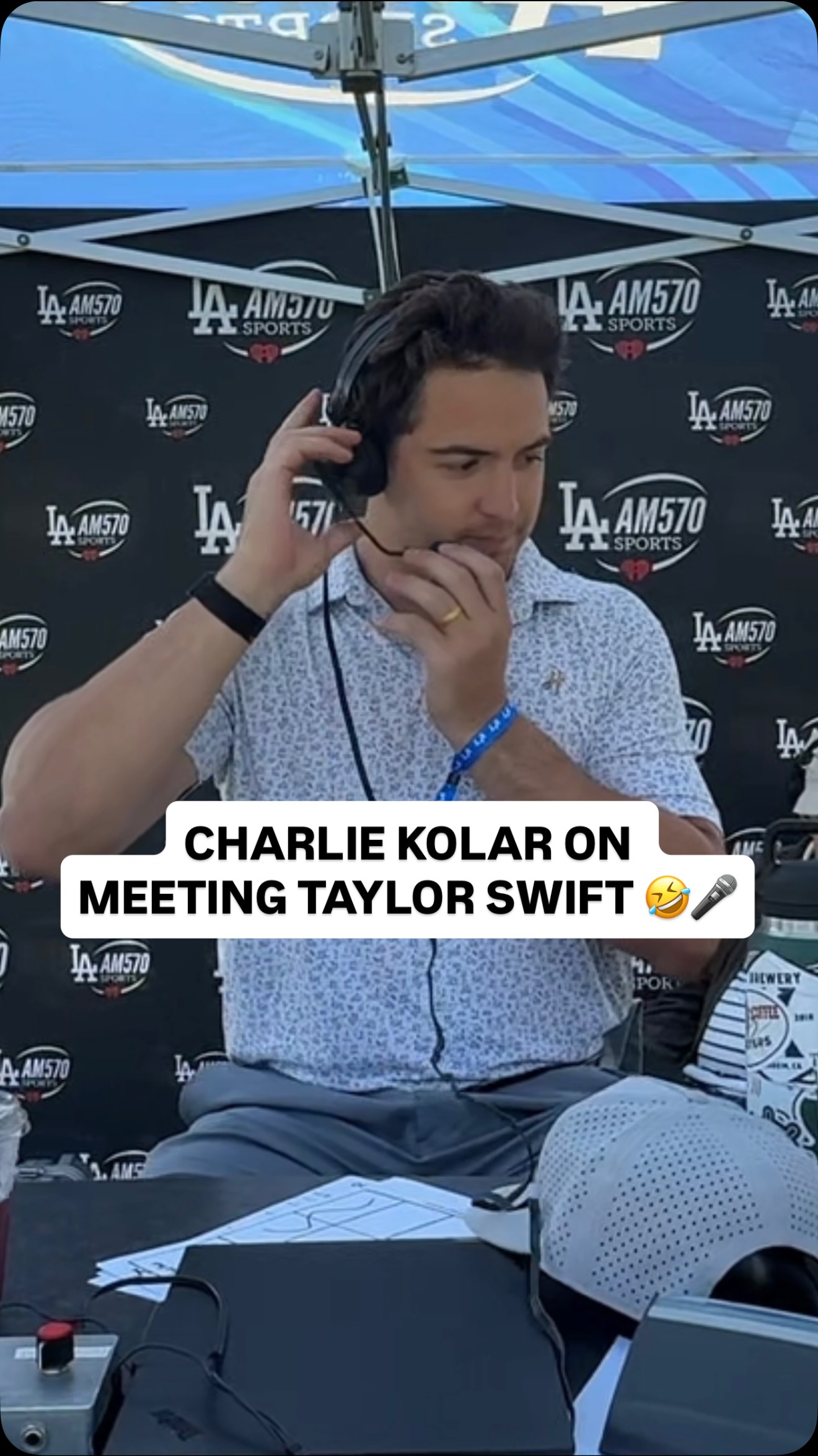 Chargers tight end Charlie Kolar talks about him and his wife meeting Taylor Swift 🤣

Listen live to @petrosandmoney weekdays here on @am570lasports!
