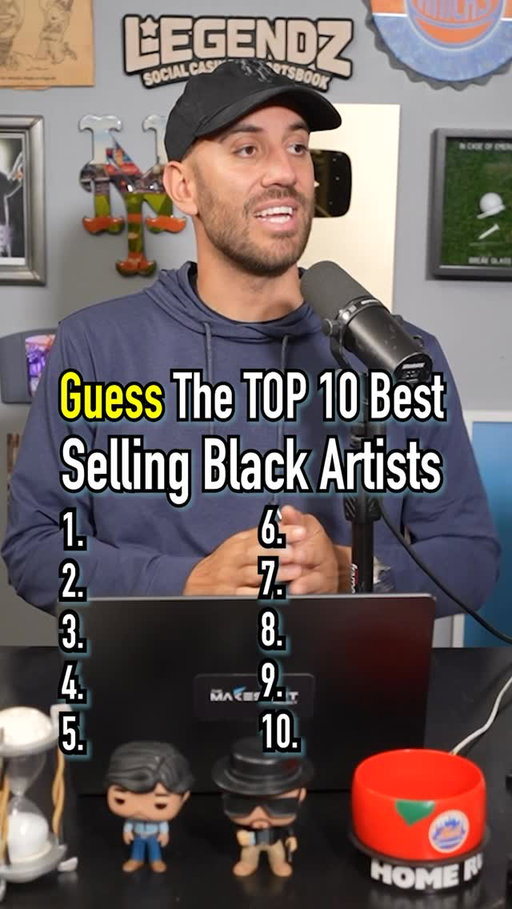 Top 10 Best Selling Black Artists! Who’s Number 1?