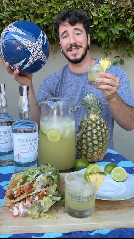 The go-to drink for your soccer watch parties this summer with @teremana tequila #TeremanaPartner