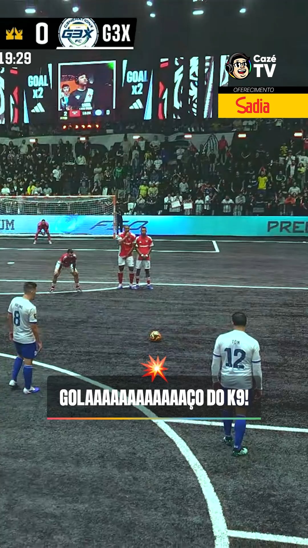KELVIN OLIVEIRA MEU FILHOOOOOOOOOOO QUE GOLAÇO ABSURDO DE FALTA!!!! 😱😱😱

🚨 CHEGA MAIS PRA SABER O CAMPEÃO DA KINGS LEAGUE BRASIL!

#KingsLeagueNaCazéTV #TempoRealCazéTV #VídeoPatrocinado #Sadia #cztv28