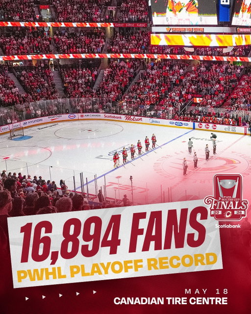 WALTER CUP FINALS, WELCOME BACK TO THE CAPITAL CITY 🔥

The previous playoff attendance record of 13,112 (also set by us, btw 😌) was SHATTERED tonight as we welcomed 16,894 fans into the building!
