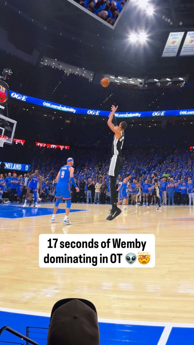 WEMBY TAKEOVER. 👽

The NBA Playoffs at Cosm are ELECTRIC. Don’t miss the Western and Eastern Conference Finals in #SharedReality. Find tickets at the link in our bio. #nba #wemby #spurs #thunder