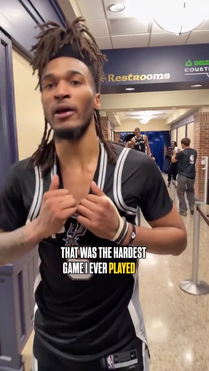 An EXHAUSTED @stephcastle (17p/11a/6r) and @wemby (41p/24r) walk off with 1-0 WCF lead! 

NBA Conference Finals presented by @google • SAS/OKC Game 2: Wed, 5/20 at 8:30pm/et on NBC & Peacock