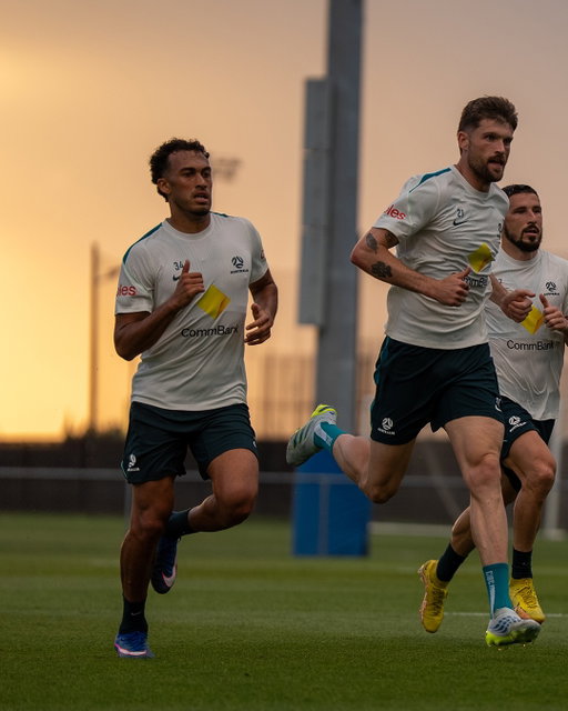 Intensity level rising 📈🥵

#Socceroos