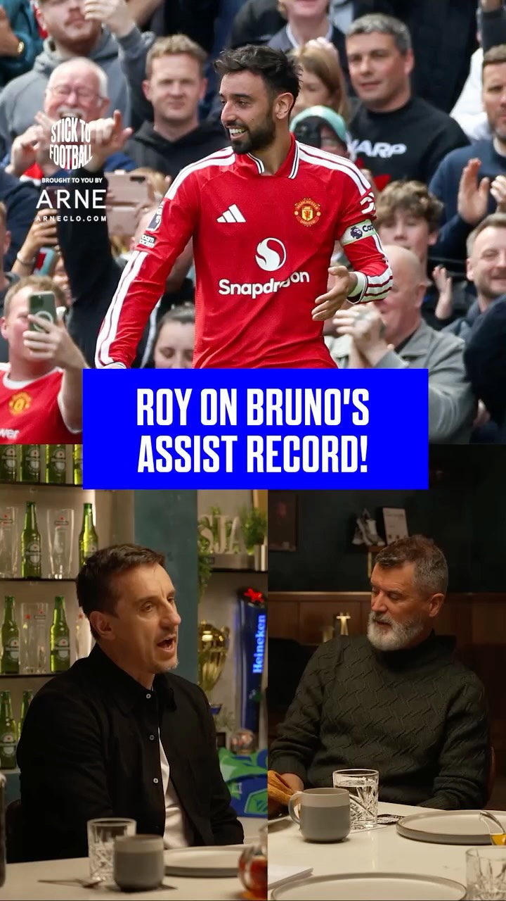 “It’s a circus act!” 😡

Roy had plenty to say about Bruno Fernandes’ assist record on the latest episode of Stick to Football… 🗣️