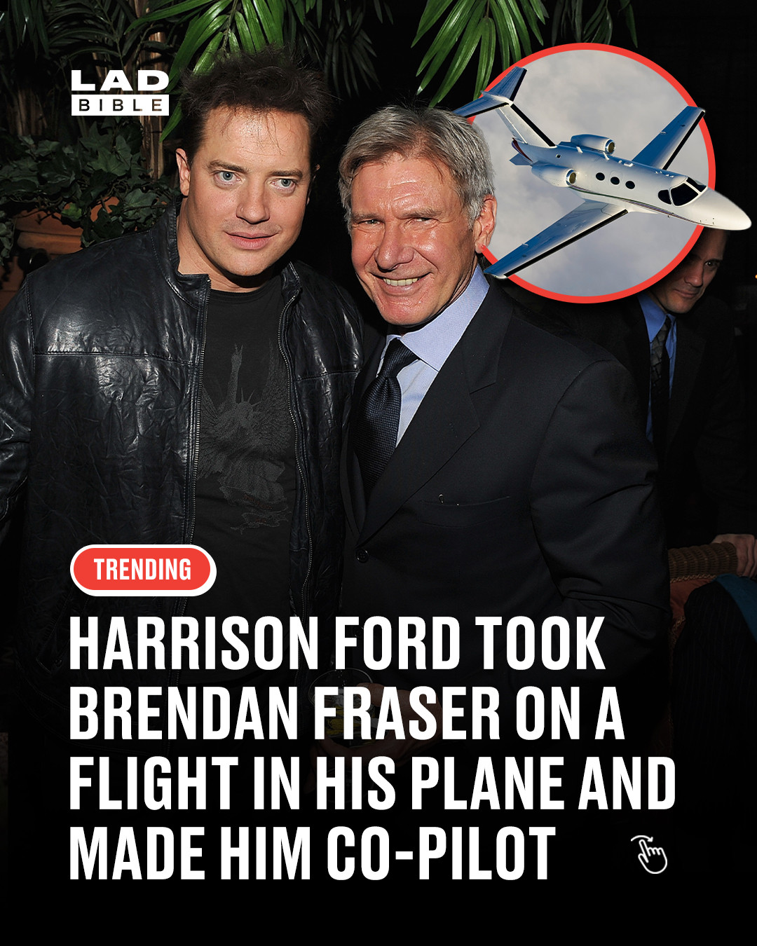 What we'd give to be Han Solo's co-pilot🤩⁠
⁠
Brendan Fraser has recalled the time Harrison Ford took him up in his plane and let him sit in the co-pilot seat.⁠
⁠
Speaking during a panel at MEGACON Orlando, Fraser said: “He took me up in his plane… he put me in the co-pilot seat… he gave me the stick.”⁠
⁠
Clearly buzzing to be flying with the Star Wars legend, Fraser joked: “I’m Chewbacca bitches.”