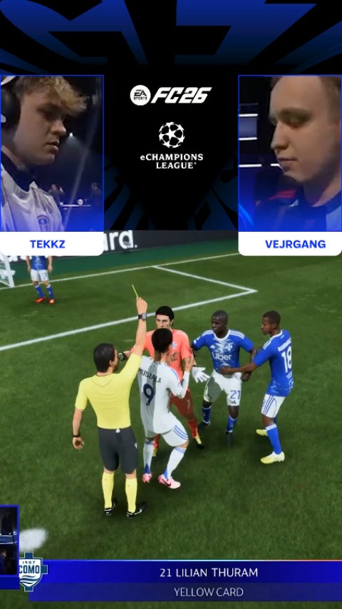 A minute of MADNESS from Vejrgang v Tekkz 🤯
#eChampionsLeague #FCPro