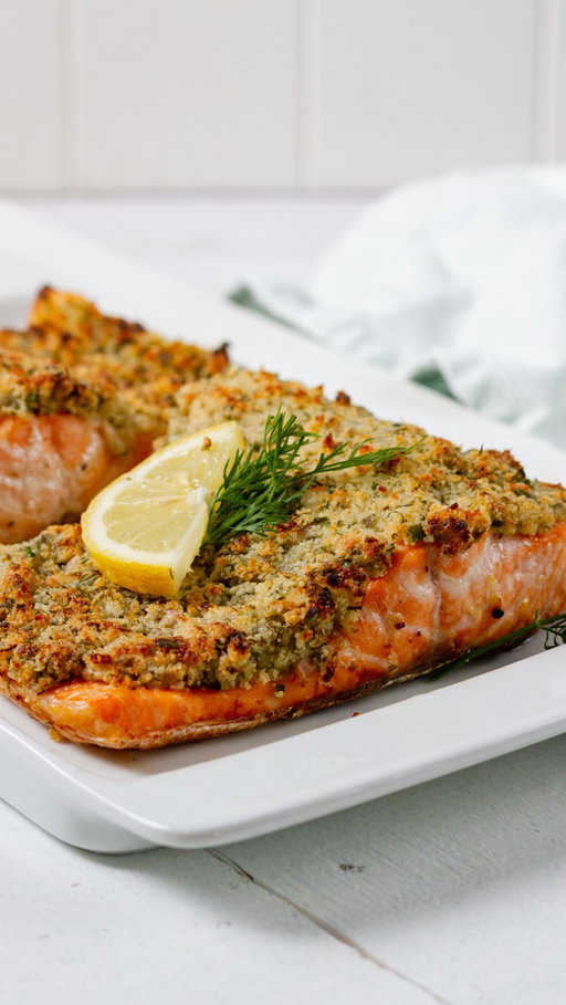 Herb & Caper Crusted Salmon 🐟🐟🐟 a simple, nutrient-dense dish packed with flavour. Salmon provides high-quality protein and omega-3’s to support heart and brain health, while herbs, capers, and lemon add antioxidants and brightness. Finished with an almond flour crust for added texture and healthy fats.

Comment “salmon” below 👇 and we’ll send you the recipe link 🔗

Recipe + reel by @megan_rhn

#holisticnutrition #highprotein #glutenfree
