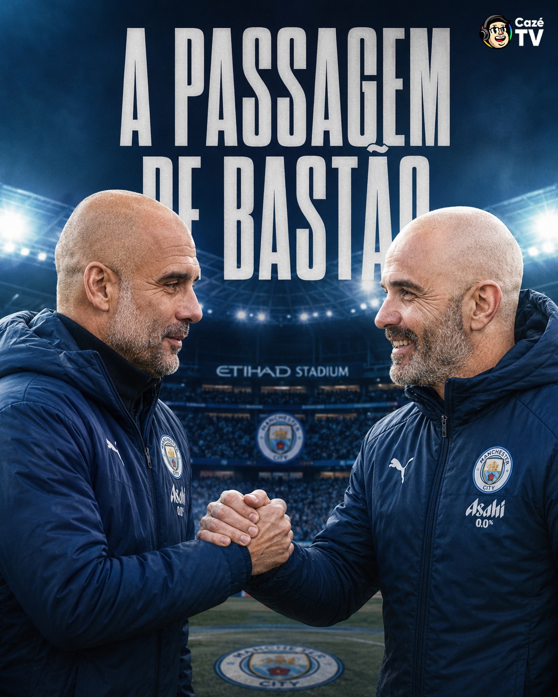 PEP GUARDIOLA 🤝 ENZO MARESCA

Após longos 10 anos à frente do Manchester City, Pep Guardiola deixará o clube inglês ao final dessa temporada. Campeão do Super Mundial com o Chelsea no ano passado, o italiano Enzo Maresca assumirá a equipe daqui pra frente.

#CoberturaCazéTV #ManchesterCity #FUTInter #cztv05 #ia