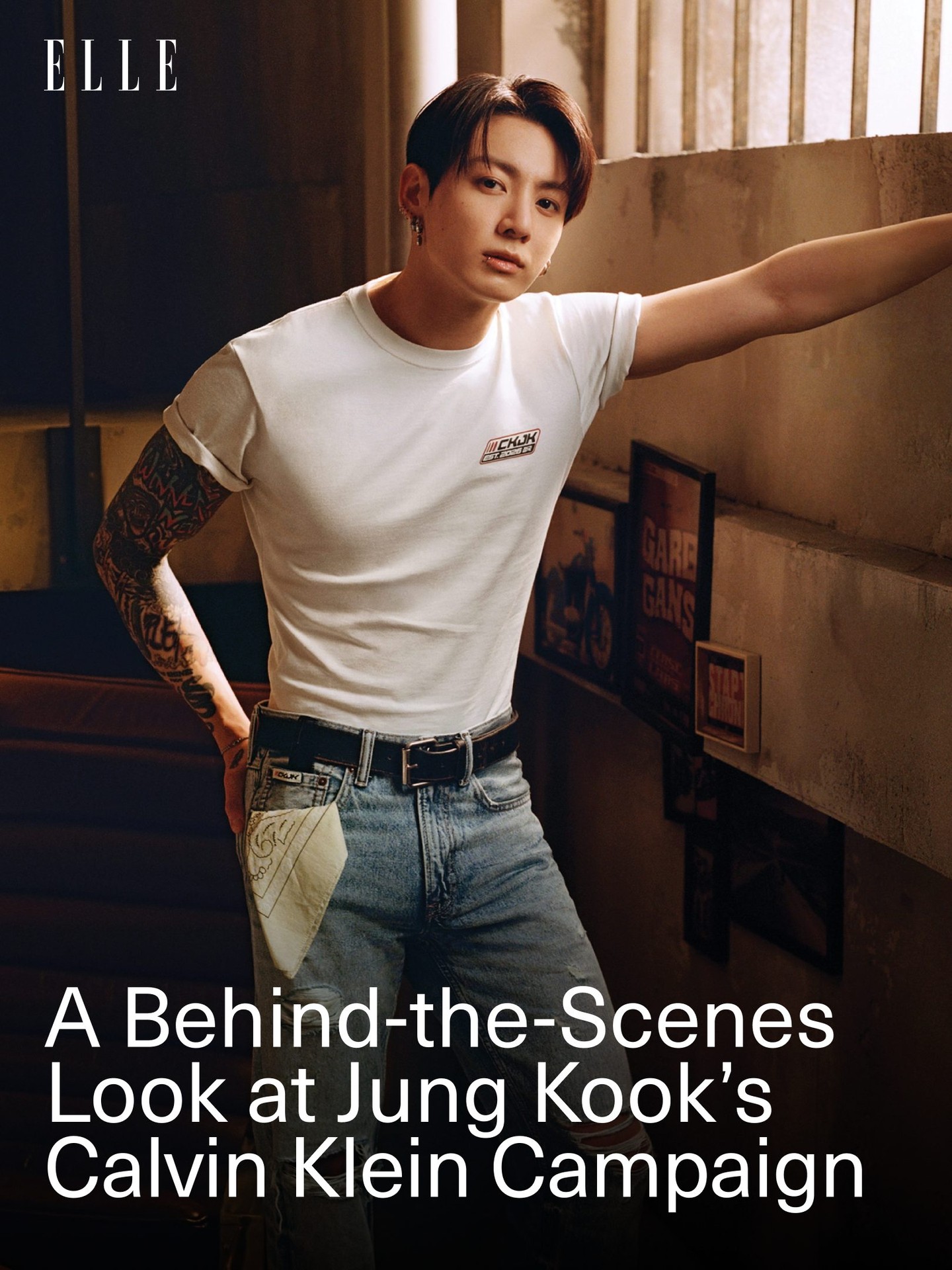 @mnijungkook is adding designer to his already impressive résumé. The @bts.bighitofficial star and @calvinklein global brand ambassador—a title he’s held since 2023—is taking his partnership with the brand to the next level with a new collaboration: Jung Kook for Calvin Klein. Out today, the 20-piece capsule spans the label’s timeless wardrobe essentials through the pop star’s signature lens, particularly his passion for motorcycles and need for speed. 

“This capsule feels authentic to my style and my love of riding and is a meaningful way to shape something lasting through design and storytelling,” the singer says.

Swipe through for ELLE's behind-the-scenes look at his campaign, and tap the link in bio for the full story.