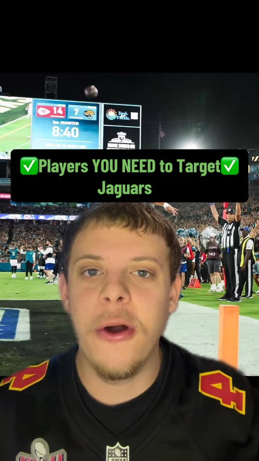 Keep your Eyes on these Jags Players 👀✅

#FantasyFootball #JacksonvilleJaguars #Jaguars #NFLFantasy #walterpicks