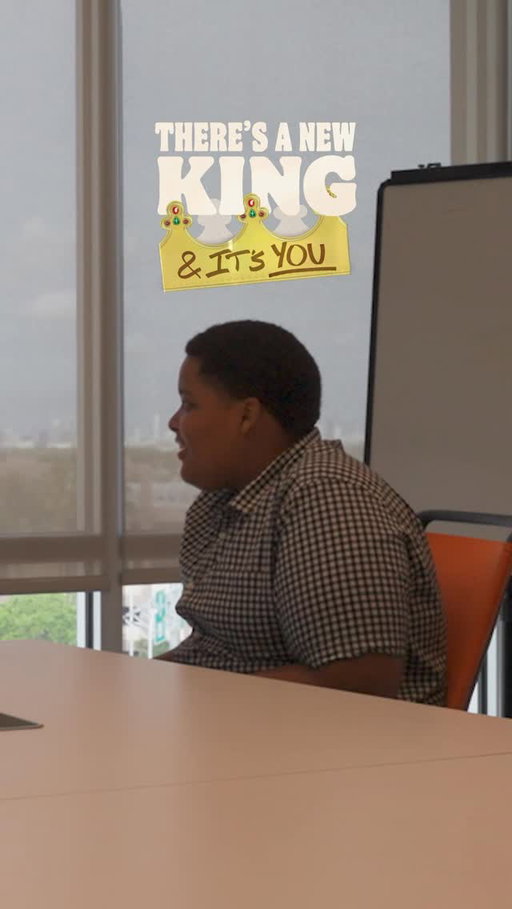 When Tom gave out his number, Isaiah called and left a voicemail. He talked about his dream of owning a Burger King one day and how cool it would be to see how it all works from the inside. So we flew him to Miami to meet Tom

Isaiah, you rule 👑

Stay tuned for more stories like Isaiah’s!