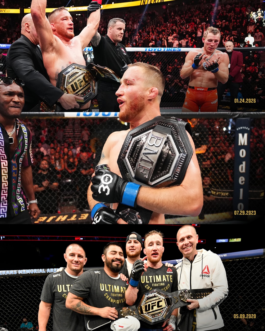 Staple of the fight game 👊

@Justin_Gaethje heads into one of his biggest challenges yet at #UFCWhiteHouse June 14 on @ParamountPlus!

[ UFC Freedom 250 title fights presented by @Cryptocomofficial ]
