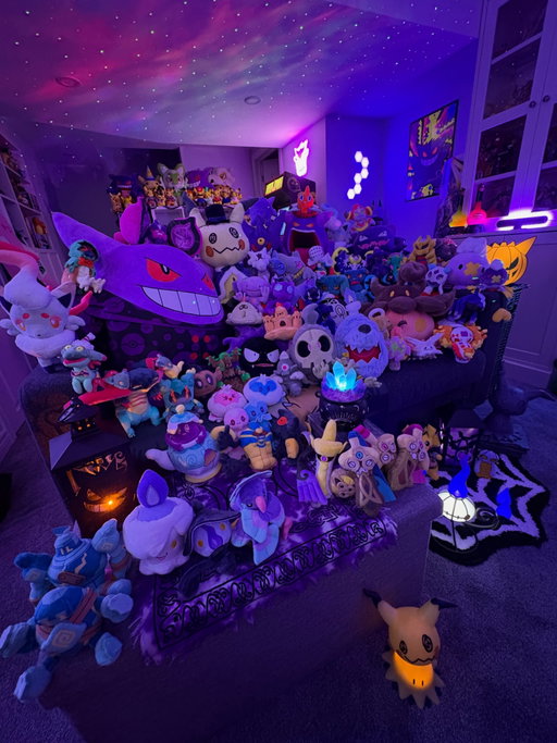 👻 Just adding a dash of purple to the feed today! 🤭💜 Hope everyone is having a lovely week so far! 🥰

I’m so excited because I only need 12 more plushies for my collection until I have one of EVERY Ghost-Type Pokémon! 🥹 Most of them are Gen 8 and 9, and we’ll be getting Gen 8 Pokémon Fit/Sitting Cuties sometime this summer/fall, I’m sure!

#pokemon #gengar #ghosttype #pokemonplush #pokemoncommunity