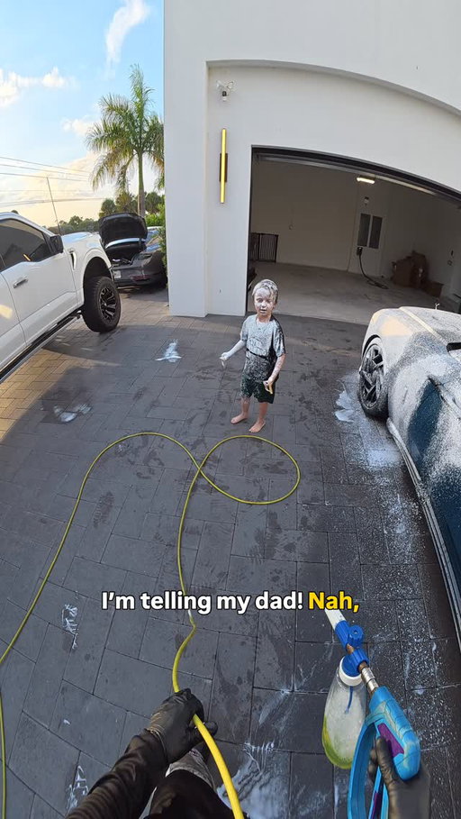 POV: Your client fires you for foaming up his kid.. (no diddy) 💀🫧

From supercars to daily drivers,  Seal Suds Auto Detailing￼ delivers premium mobile detailing, ceramic coatings, and paint protection across Palm Beach County ✨

#detailing #satisfying #rollsroyce #exoticcars #cardetailing