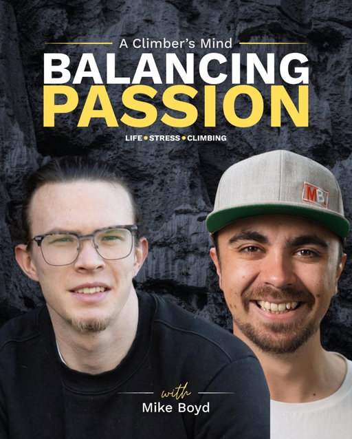 I really enjoyed this conversation with Mike for episode 11 of A Climber’s Mind. 🎧

We started by talking about climbing, but the conversation quickly opened into something much bigger: what happens when life changes dramatically, but your passion, ambition and expectations are still there.

Mike has recently become a dad, and we spoke very honestly about what that does to performance, identity, pressure, stress, relationships, mental health, and the reality of working as a professional content creator / athlete.

One of the things I really appreciated was how open Mike was about the tension between wanting to keep improving, keep creating, keep showing up - while also adapting to a completely new phase of life.

We also got into a bit of a diagnostic conversation around climbing performance. Mike initially felt like endurance might be one of the things holding him back, but as we dug deeper, it seemed like the real bottleneck might not be physical capacity itself, but the stress and life load sitting underneath it. That’s something I find really interesting.

Sometimes what looks like a physical limitation is actually a physical symptom of something deeper.

You feel pumped. You over-grip. You move with more tension. You breathe less effectively. You feel like your endurance has disappeared.

But the cause might not be endurance.

It might be stress, pressure, recovery or even identity.

It might be trying to perform while your nervous system is already carrying too much. This episode is about climbing, but it’s also about balancing passion with real life.

Thanks again to @mikeboydvideo for such an honest conversation.

Episode 11 of A Climber’s Mind is out now.
- New episodes every Wednesday.