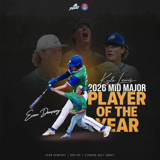 2026 Kyle Lewis Mid-Major Player of the Year

Evan Dempsey | Florida Gulf Coast